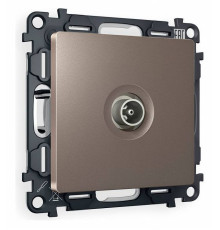 ТВ-розетка оконечная без рамки Ambrella Volt Quant MA643010