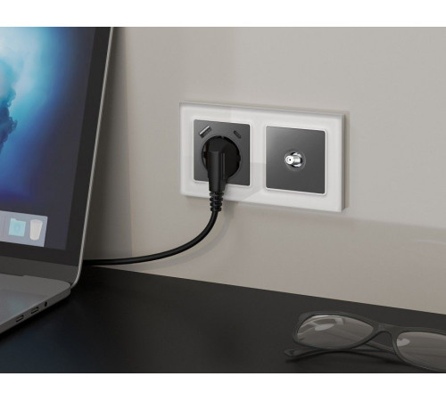 ТВ-розетка без рамки Ambrella Volt ALFA MA663050