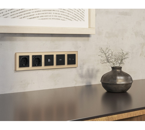 ТВ-розетка оконечная без рамки Ambrella Volt ALFA MA813005