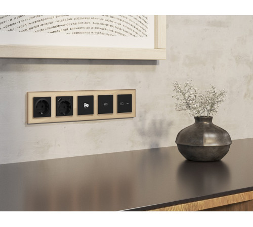 ТВ-розетка без рамки Ambrella Volt ALFA MA813050