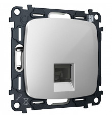 Розетка Ethernet RJ-45 и со шторками, без рамки Ambrella Volt OMEGA MO412005