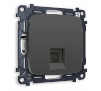Розетка Ethernet RJ-45 и со шторками, без рамки Ambrella Volt Quant MO912010