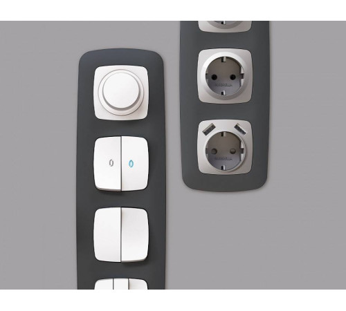 Рамка на 3 поста Ambrella Volt Ecta OF140803