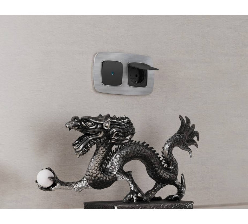 Рамка на 3 поста Ambrella Volt Radian Металл OF580103