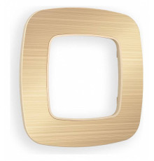 Рамка на 1 пост Ambrella Volt Radian Металл OF580301