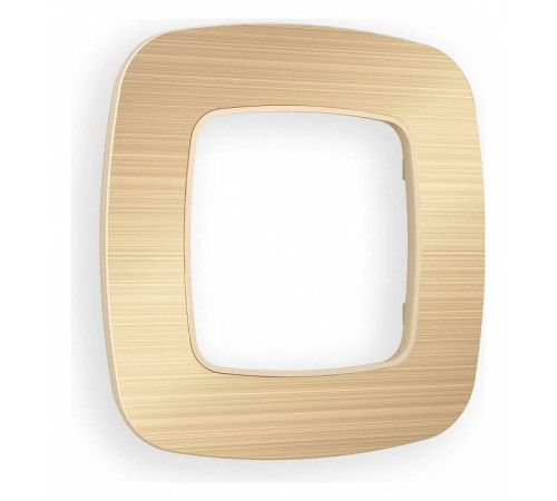 Рамка на 1 пост Ambrella Volt Radian Металл OF580301