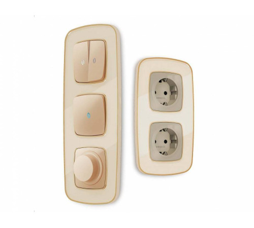 Рамка на 3 поста Ambrella Volt Coint OF640343