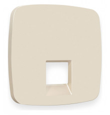 Накладка для розетки RJ-11 или RJ-45 Ambrella Volt Quant OP3320
