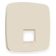 Накладка для розетки RJ-11 или RJ-45 Ambrella Volt Quant OP3320