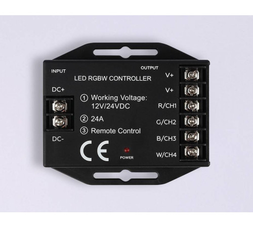 Контроллер-регулятор цвета RGBW с пультом ДУ Ambrella Light ILLUMINATION GS11461