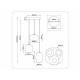 Подвесной светильник Ambrella light LH LH11105