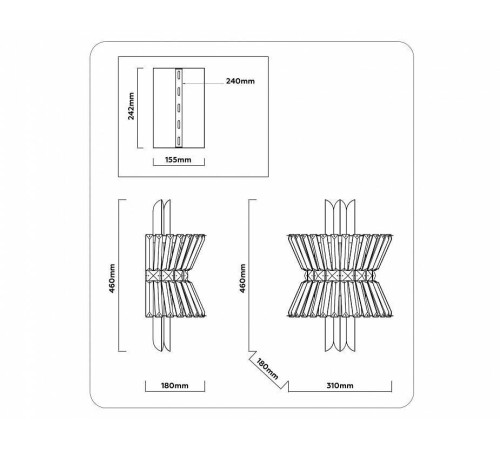 Накладной светильник Ambrella Light LH LH41032