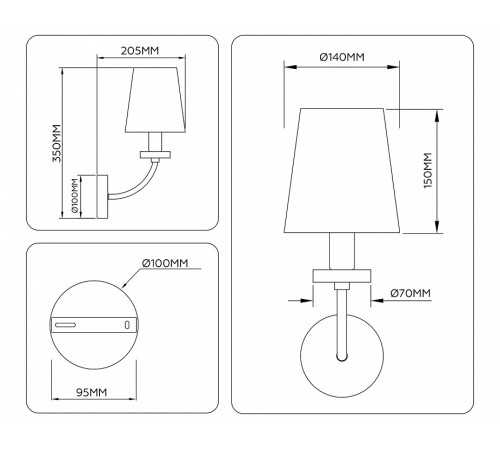 Бра Ambrella Light LH LH75359