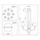 Подвесная люстра Ambrella Light LH LH75403