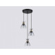 Подвесной светильник Ambrella light TR TR3408 1xE27 черный/золото TR3408