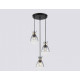 Подвесной светильник Ambrella light TR TR3408 1xE27 черный/золото TR3408