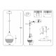 Подвесной светильник Ambrella Light TR TR8502