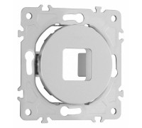 Розетка для вывод кабеля без рамки Arte Milano am-202 202.49-1.silver