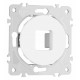 Розетка для вывод кабеля без рамки Arte Milano am-202 202.49-1.white