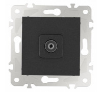 ТВ-розетка без рамки Arte Milano am-203 203.43-1.black