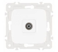 ТВ-розетка без рамки Arte Milano am-205 205.43-1.white