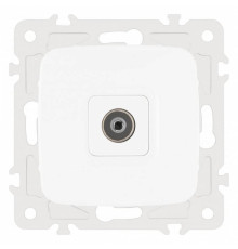 ТВ-розетка без рамки Arte Milano am-205 205.43-1.white