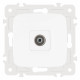ТВ-розетка без рамки Arte Milano am-205 205.43-1.white