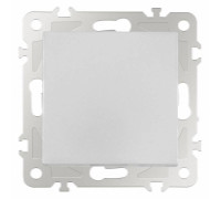 Выключатель проходной одноклавишный без рамки Arte Milano 206 206.32-1.silver