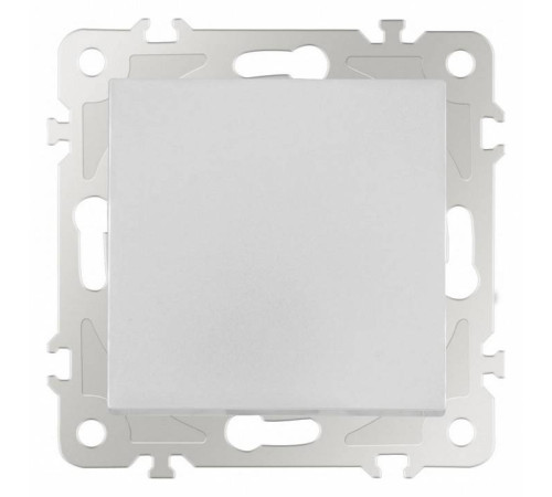 Выключатель проходной одноклавишный без рамки Arte Milano 206 206.32-1.silver