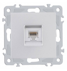 Розетка Ethernet RJ-45 без рамки Arte Milano am-206 206.45-1.silver