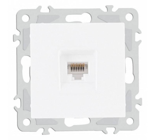 Розетка Ethernet RJ-45 без рамки Arte Milano am-206 206.45-1.white