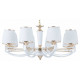 Подвесная люстра Arte Milano Florentia-2457 8 ламп 302457/8 Wh/Gd