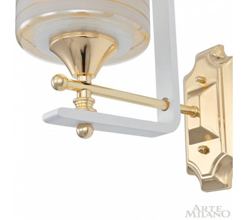 Бра Arte Milano Florentia-6087 306087/1W Wh/Gd