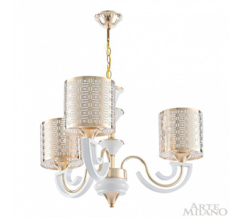 Подвесная люстра Arte Milano Florentia-8857 308857/3 Wh/Gd