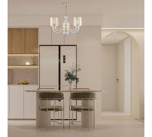 Подвесная люстра Arte Milano Florentia-8857 308857/3 Wh/Gd