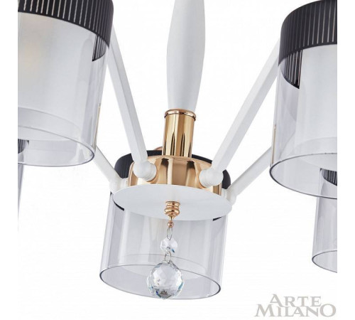 Люстра на штанге Arte Milano Napoli-2646 332646/5 FGD+WT