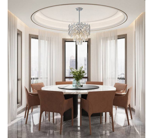 Люстра на штанге Arte Milano Sorrento-8019 378019/6/300/390 CR