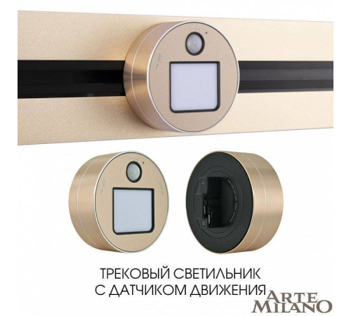 Накладной светильник Arte Milano Am-track-sockets 380011TLS/LWS Gold