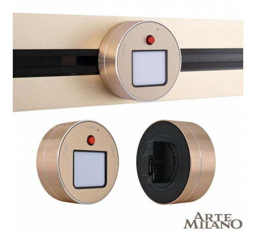 Накладной светильник Arte Milano Am-track-sockets 380011TL/Light Gold