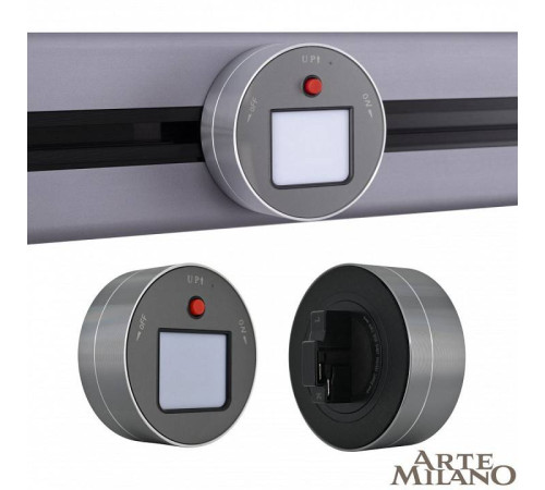 Накладной светильник Arte Milano Am-track-sockets 380011TL/Light Grey