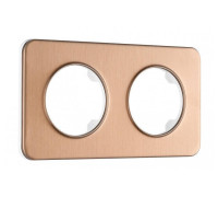 Рамка на 2 поста Arte Milano am-502.07 502.07-2.brown
