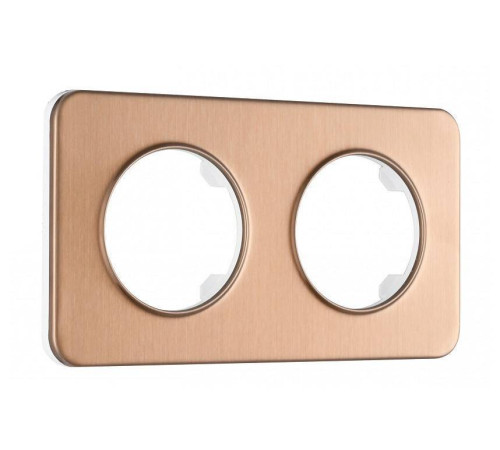 Рамка на 2 поста Arte Milano am-502.07 502.07-2.brown