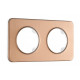 Рамка на 2 поста Arte Milano am-502.07 502.07-2.brown