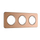 Рамка на 3 поста Arte Milano am-502.07 502.07-3.brown