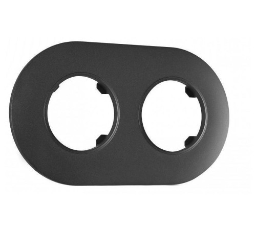 Рамка на 2 поста Arte Milano am-502.08 502.08-2.black