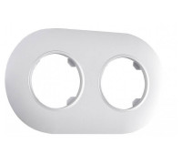 Рамка на 2 поста Arte Milano am-502.08 502.08-2.silver