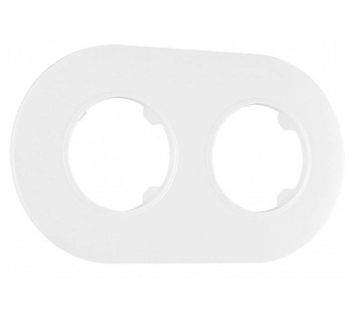 Рамка на 2 поста Arte Milano am-502.08 502.08-2.white