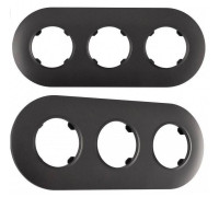 Рамка на 3 поста Arte Milano am-502.08 502.08-3.black