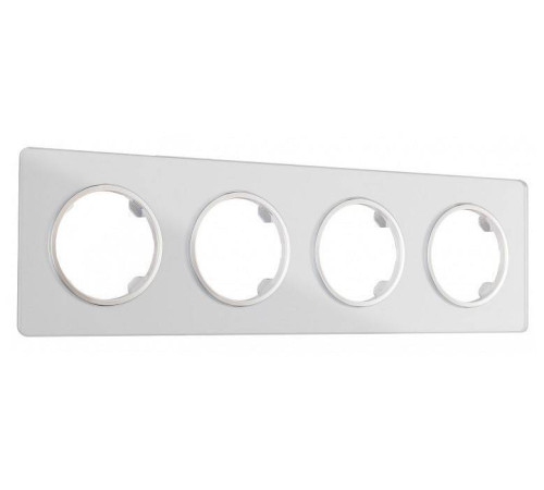 Рамка на 4 поста Arte Milano am-502.13 502.13-4.silver