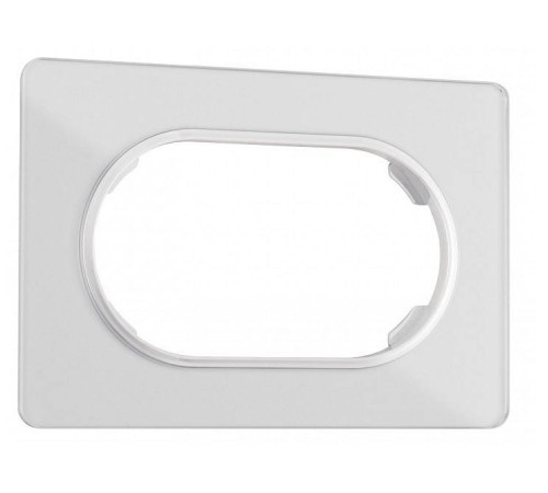 Рамка для двойной розетки Arte Milano am-502.13 502.13-double.silver